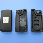 Citroen 3 Button Flip Key Shell